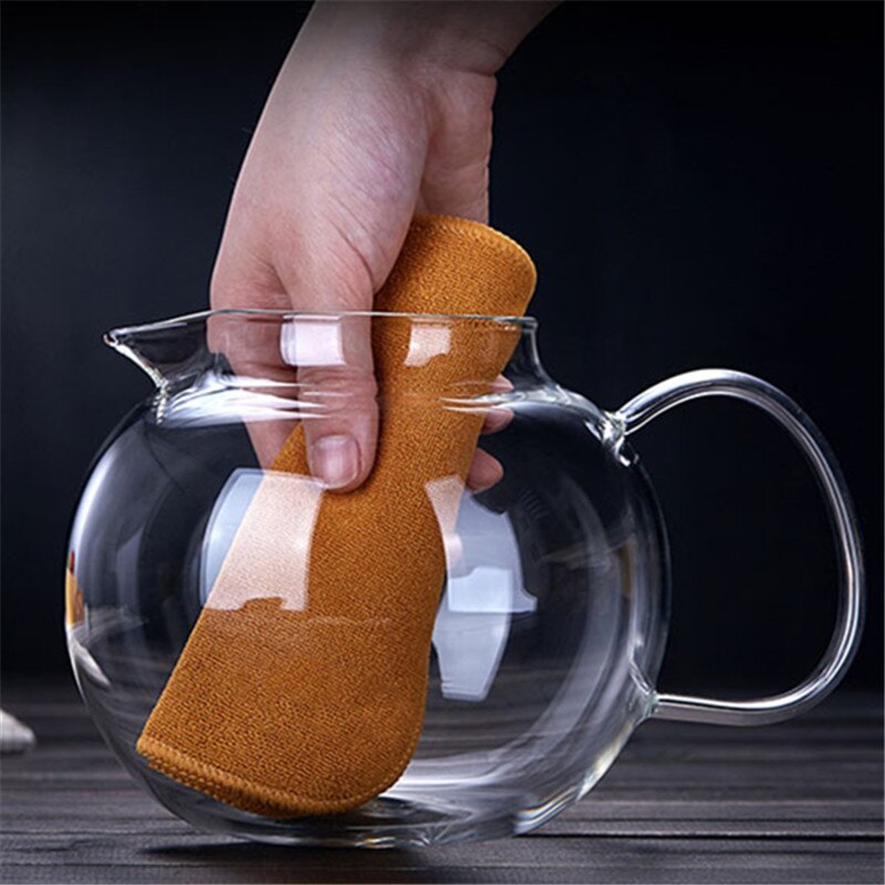 Glass-Teapot-Set-Loose-Leaf-Tea-Pot-Good-Kettles-Clear-Cup-with-Strainer-Infuser-and-Lid Glass Stainless Steel