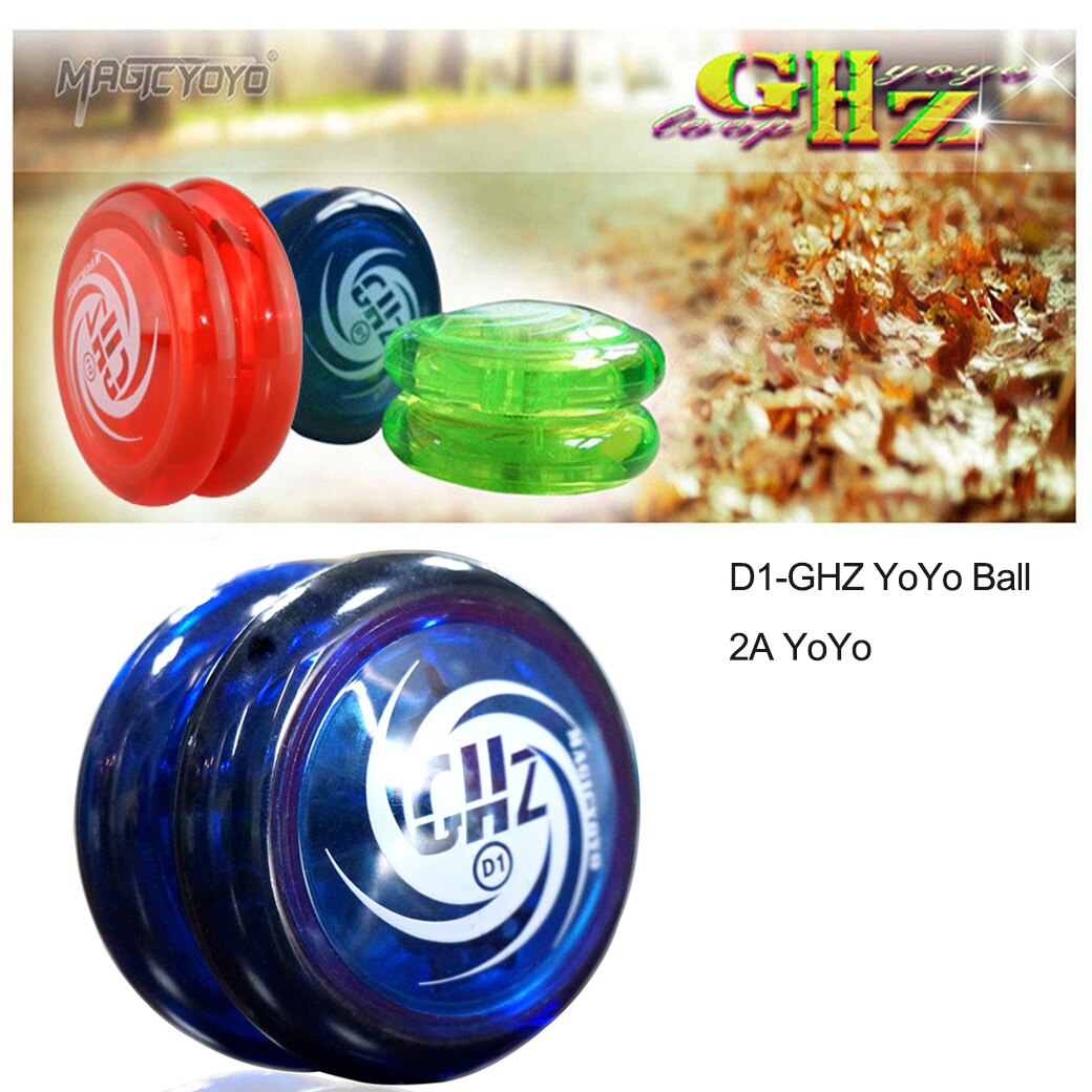 Ghost Hand Responsive Pro Ebene D1 Grundlegende 2A Kugellager Yoyo für Kinder Erwachsene String Trick Looping Play Indoor Outdoor spielen