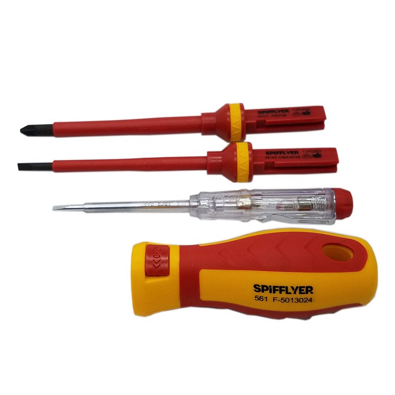 Multifunctionele 13Pcs Vde Geïsoleerde Set Chrome Vanadium Staal Elektrische Geïsoleerde Plastic Handvat Schroevendraaier Reparatie Installeren Tool