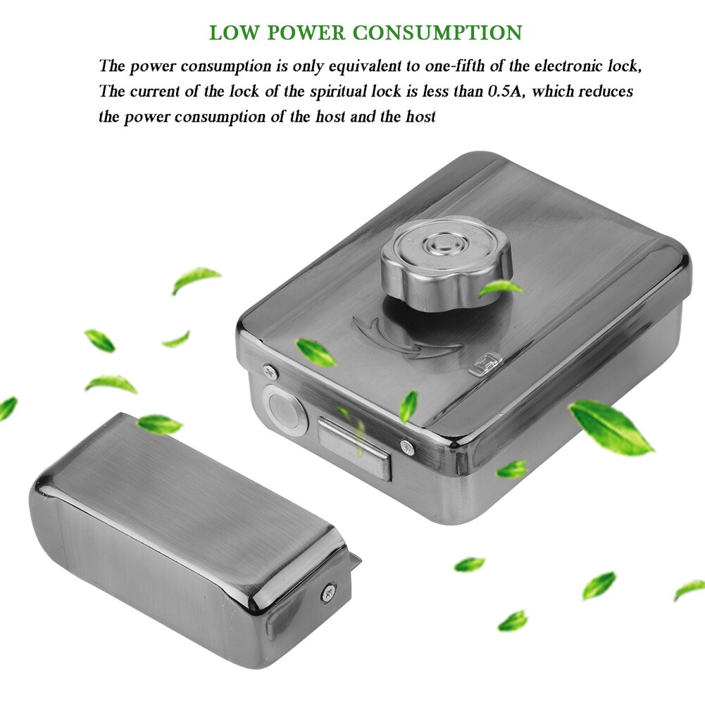 DC12V Bolt Lock Security Electricc Control Door Lock Smart Mute Lock for Door Access Control System Kit