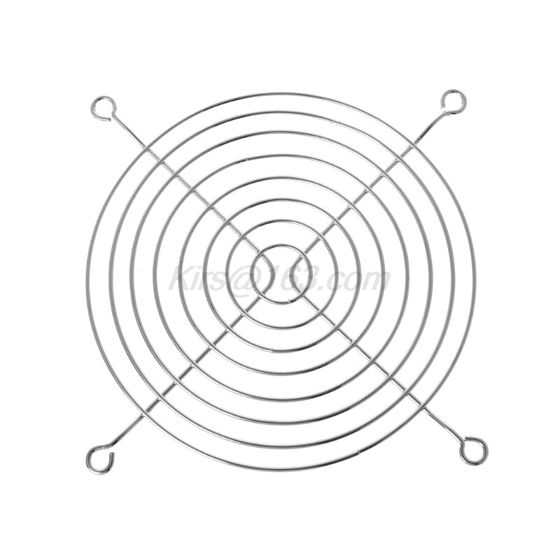 Rejilla de seguridad para ventiladores de ordenador, rejilla de protección de ventilador de 3cm/4cm/5cm/6cm/7cm/9cm/12cm, diámetro de malla de hierro: 12cm
