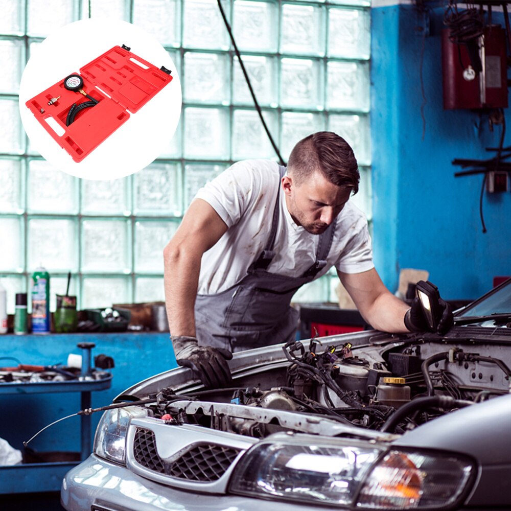 1 ensemble pratique colmatage détecteur d'émission détecteur d'échappement contre-pression testeur pour camion voiture SUV