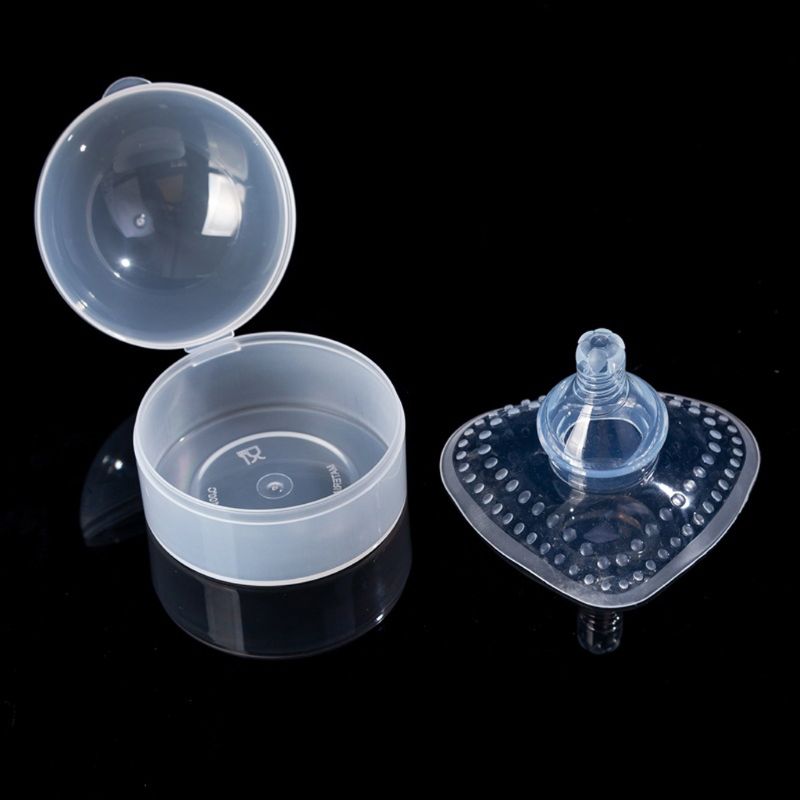 Nippel Beschützer Silikon Nippel Shields Abdeckung Nippel Korrektur Baby Fütterung 19QF