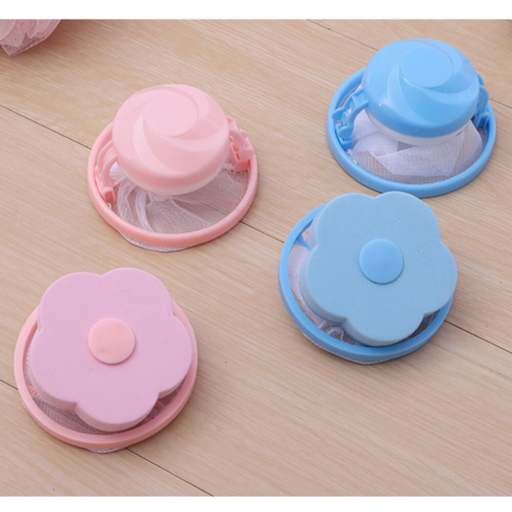 Collecteur de fibres sales pour Machine à laver, filtre balles de nettoyage à mailles, disques réutilisables