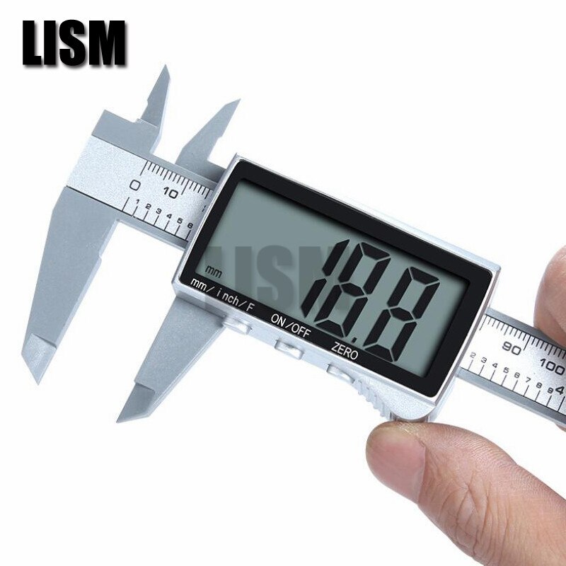 3 styles electronic digital display vernier caliper Inch/Metric Conversion 6Inch 0-150mm HD full-screen caliper measurement tool