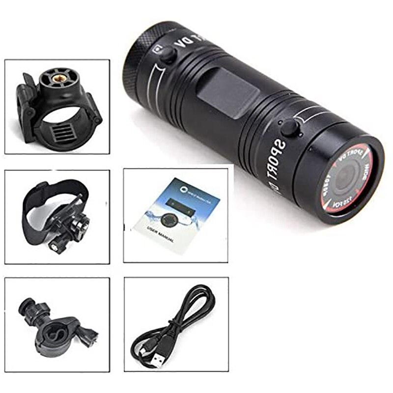 Full Hd 1080P Mini Sport Dv Camera Bike Motorcycle Helm Actie Dvr Video Camera Perfect Voor Outdoor Sport