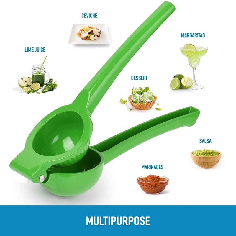 Metal Lemon Squeezer, Citrus Juicer, Manual Press Citrus Hand Juicer for Extracting the Most Juice Possible