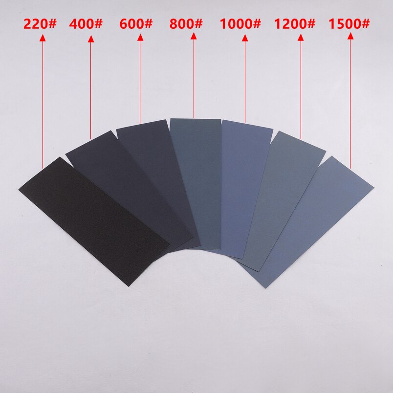 1 Piece Self-adhesive Sandpaper For Radius Sanding Blocks (20CM * 7CM) /PCS MADE IN GERMANY