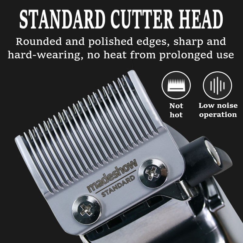 Madeshow – tondeuse à cheveux électrique professionnelle M10 + pour hommes, Machine de coupe de cheveux 7000 RPM, salon de coiffure, Rechargeable par USB