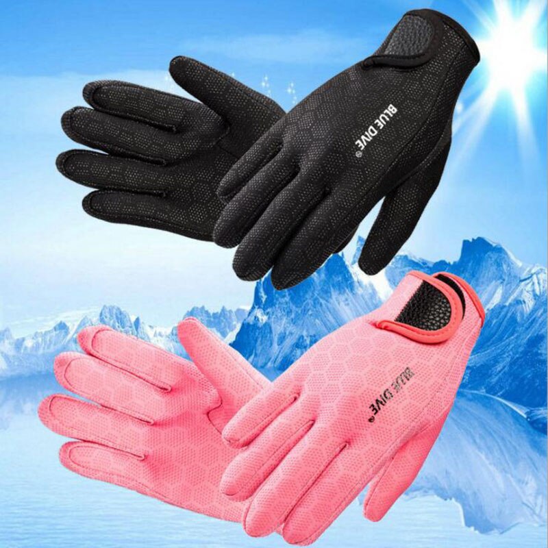 1,5 MM tauchen handschuhe neopren schwimmen tauchen handschuhe neopren handschuh mit sterben magie Stock für Winter schwimmen warme, Anti-Unterhose
