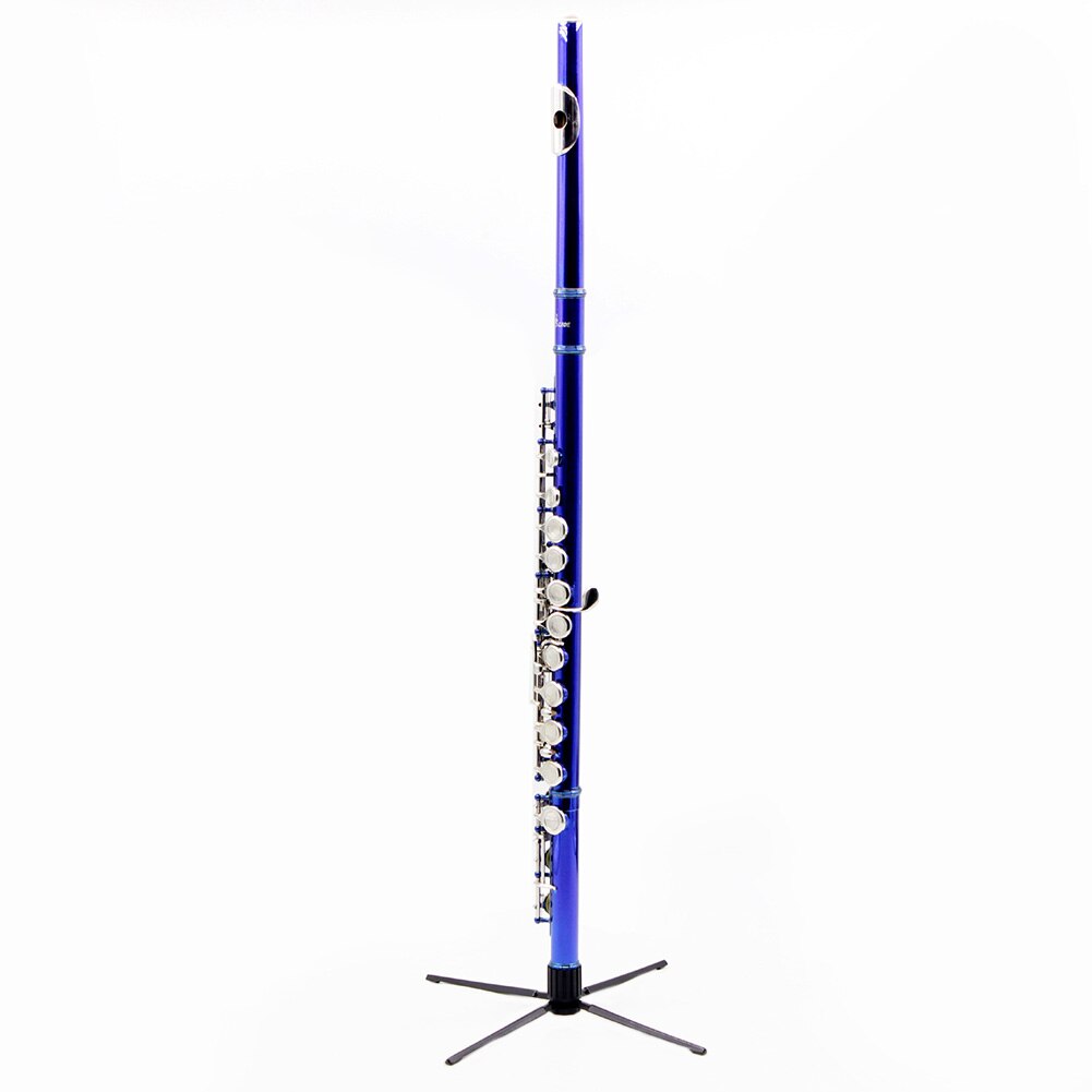 Accessoire pour instrument de musique portable, stable , 4 pieds, support pratique en plastique, support de flûte, support pliable, compact et durable