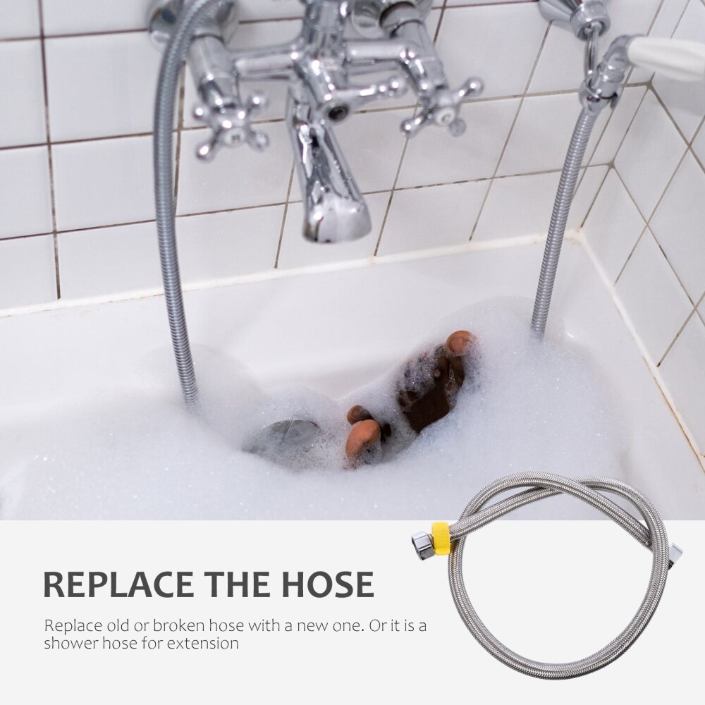 3Pcs Badkamer Baden Aansluiting Buis Spuit Slang Douche Supply Voor Thuis