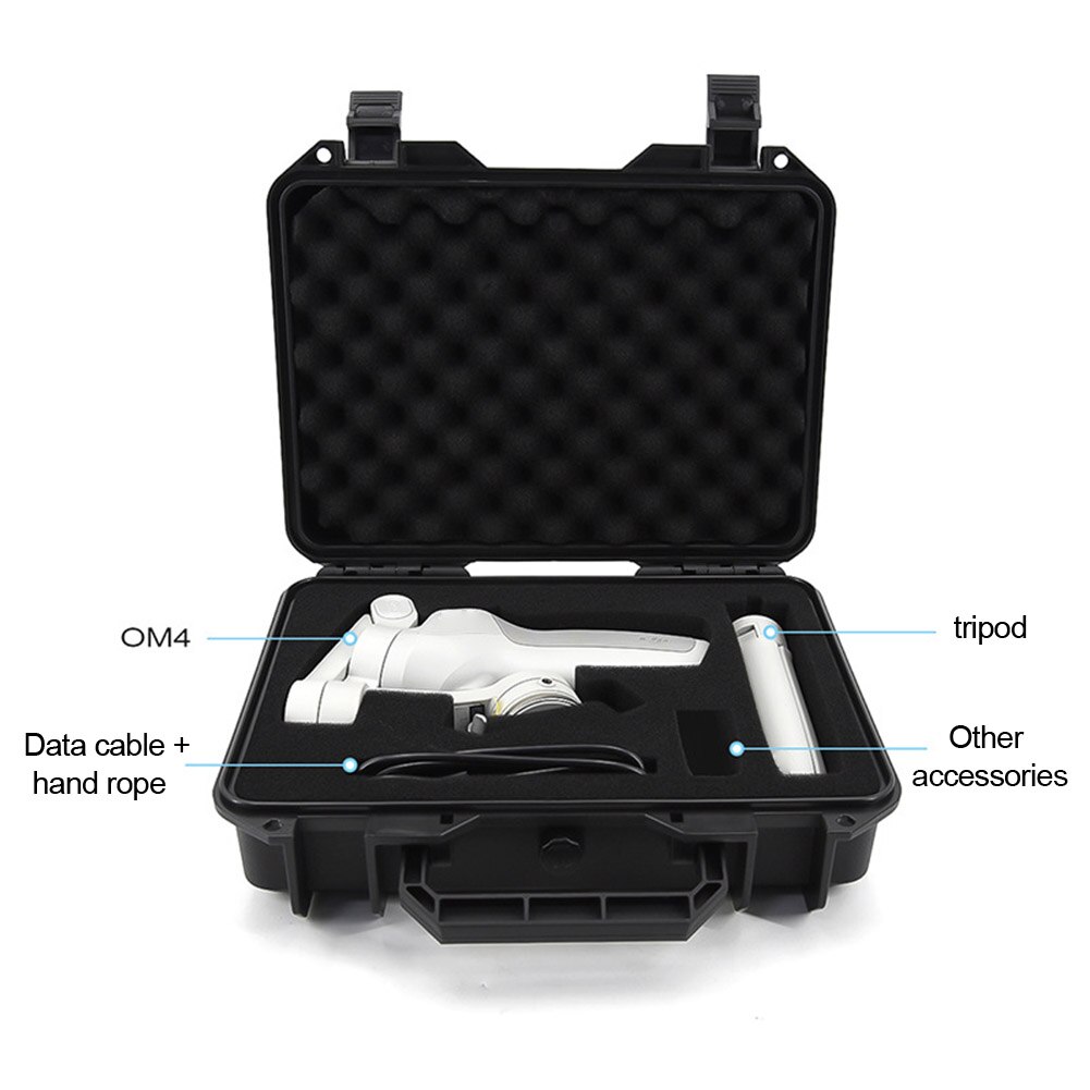 Kamera tilbehør slidstyrke håndholdt gimbal hard shell bæretaske bærbar til dji  om 4 til osmo mobile 3