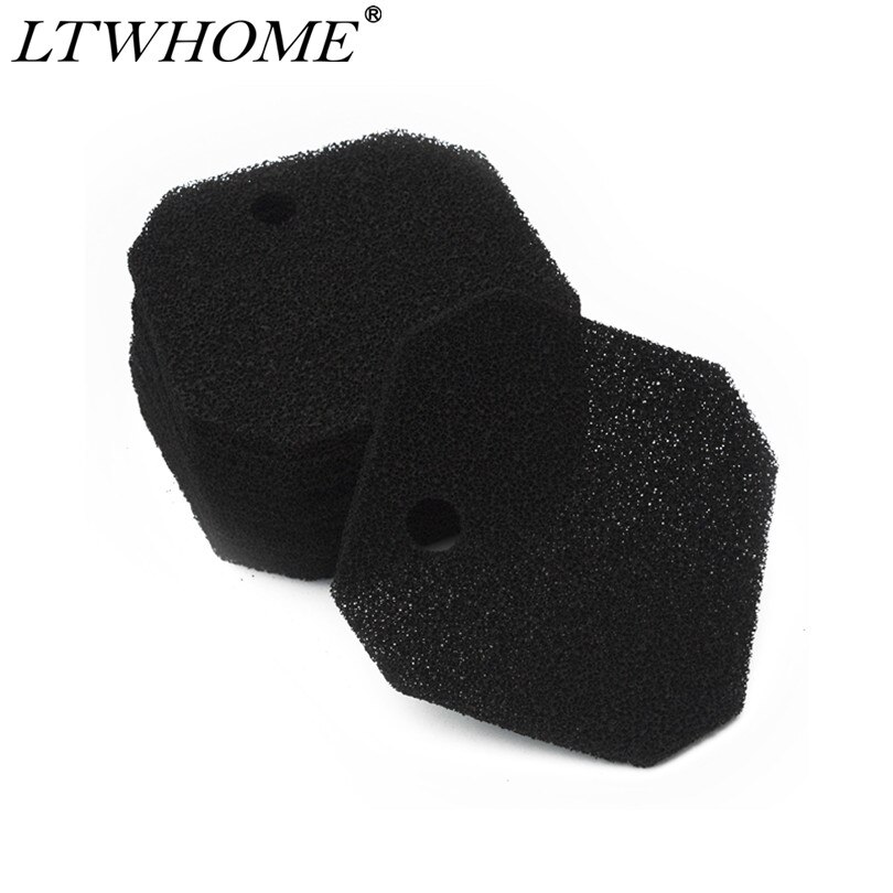 LTWHOME Aktivkohle Schaum Filter Pads passen für Eheim 2628220 Professionelle 2222/2224/2322/2324