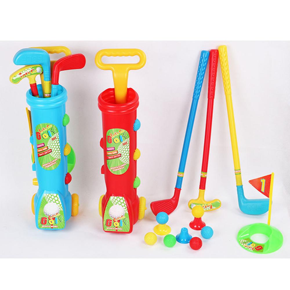 Kids Golf Set Plastic Mini Putter Golf Club Speelgoed Kind Grappige Sport Outdoors Oefening Ouder-kind Spel