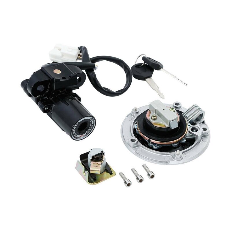Gas Fuel Cap Seat Lock Keys Ignition Switch Fit For Kawasaki Z1000 15