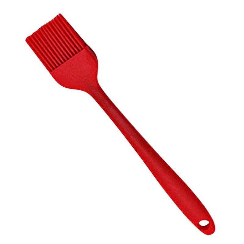 Barbecue Brush Brush For Oil Bake Brush Silicone Pastry Brush Baking BBQ Brush Baking Clear Handle Kitchen Tools BBQ Accessories: Black