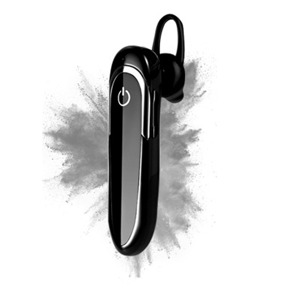 Bluetooth-kuulokkeet mikrofonilla 32 tuntia puheaikaa langattomat kuulokkeet hienkestävät urheilumusiikkinappikuulokkeet pitkäkestoiset kuulokkeet: Musta