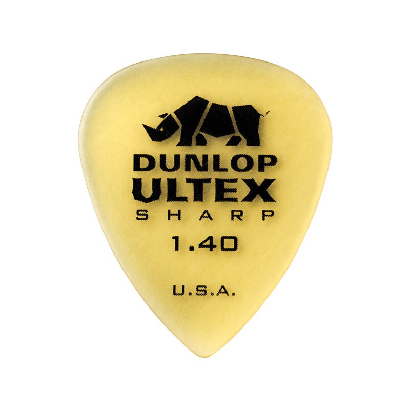 Dunlop Ultex Sharp Guitar Pick Plectrum Mediator 0.73mm-2.0mm Bass Mediator Acoustic Electric Classic Guitar Parts Guitar Picks: 1.4mm