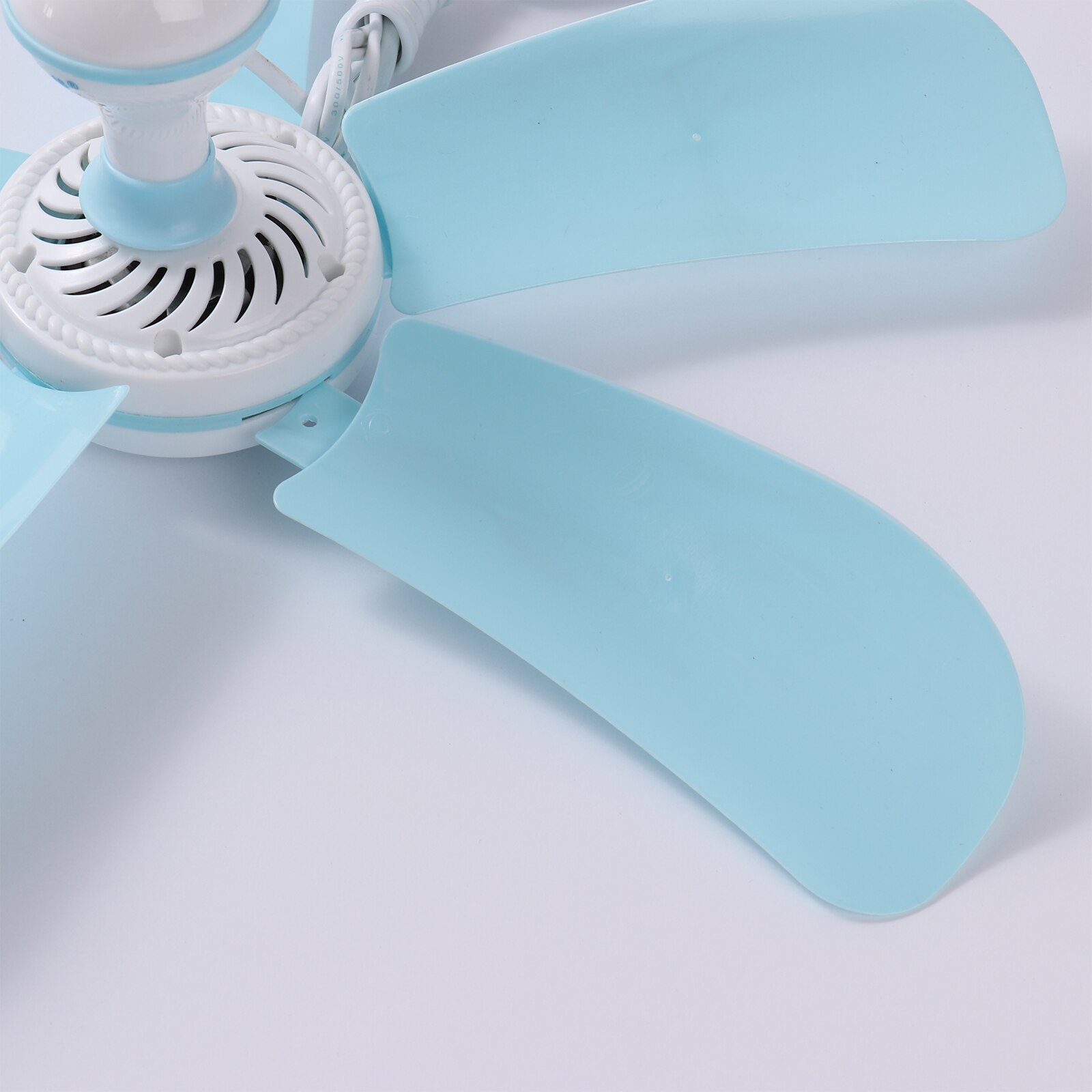 220V mini wentylator sufitowy przenośny energooszczędny wentylator sufitowy 6 liści miękka łopatka wentylatora cichy mini wentylator wiszący robić sypialni sypialni