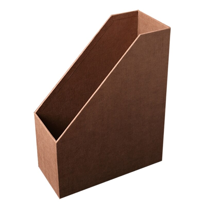 Soporte de libro inclinado para oficina, escuela, hogar, B03C: Brown