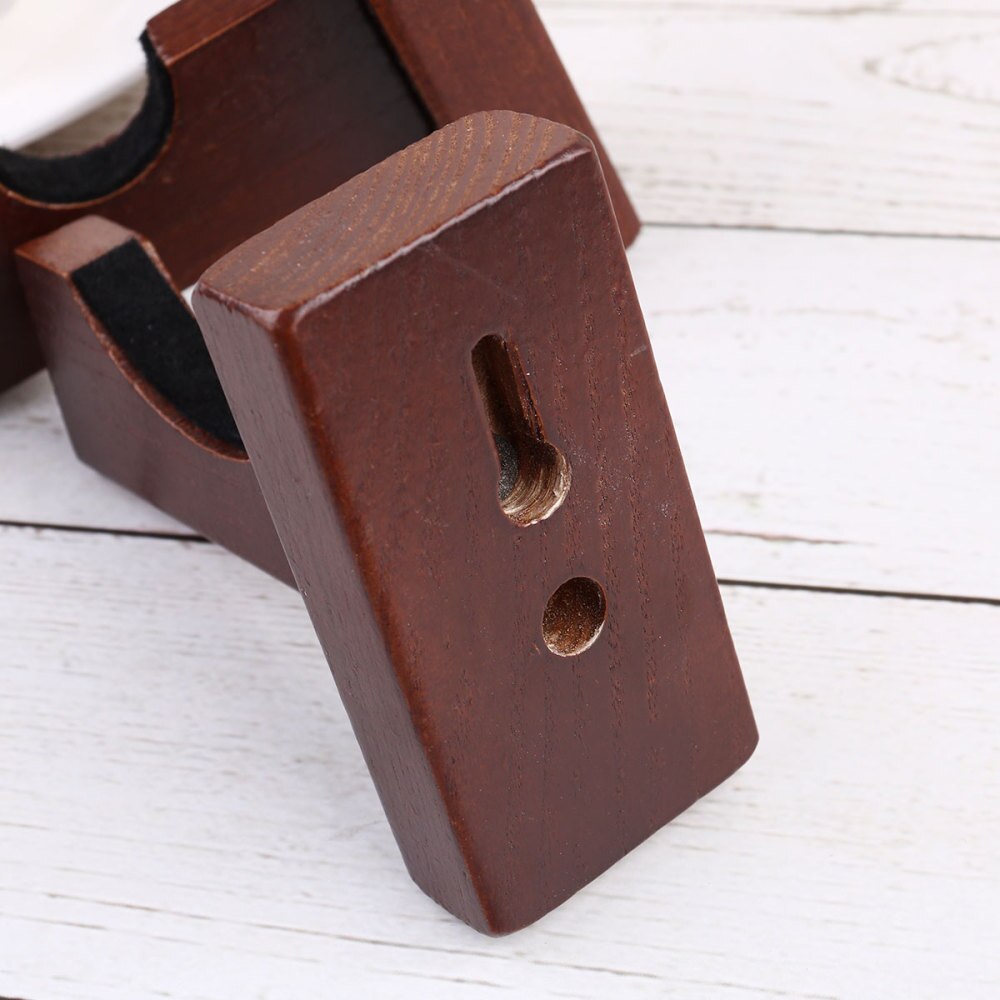 Baseball Bat Display Rack Wall Mounted Bat Holder Bamboo Bat Display Case for Placing Baseball Bat Softball Bat Hockey Stick (