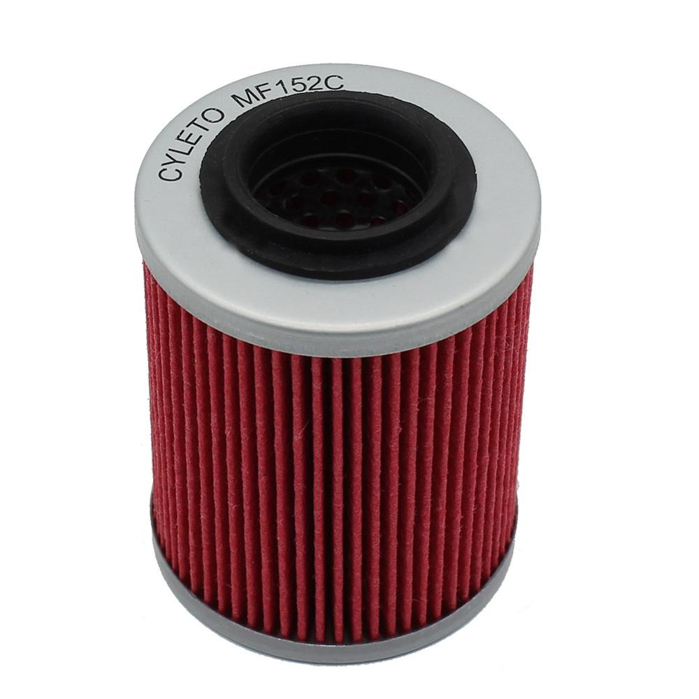 Voor can-am commander 1000 oliefilter commander 800r 800 motorfiets oliefilter commander max 1000: 1 st.-rood