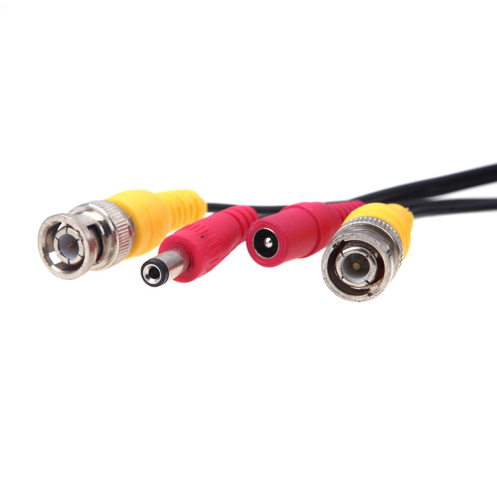 50m cctv cable Video Power Cable BNC + DC Connector for CCTV Security Cameras
