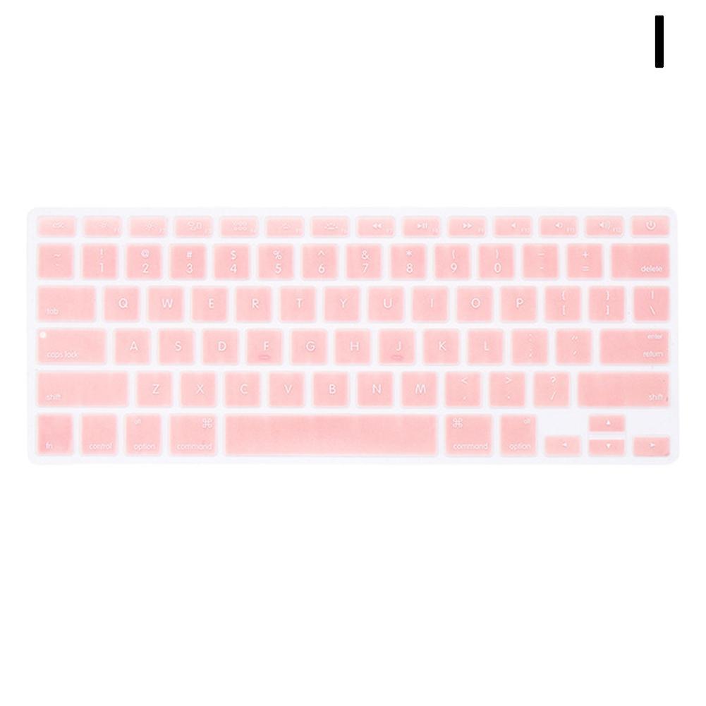 10 Kleuren Zachte Siliconen Toetsenbord Cover Sticker Film Voor Macbook Pro Air 13 "15" 17 " of Ouder) computer Accessoires: I
