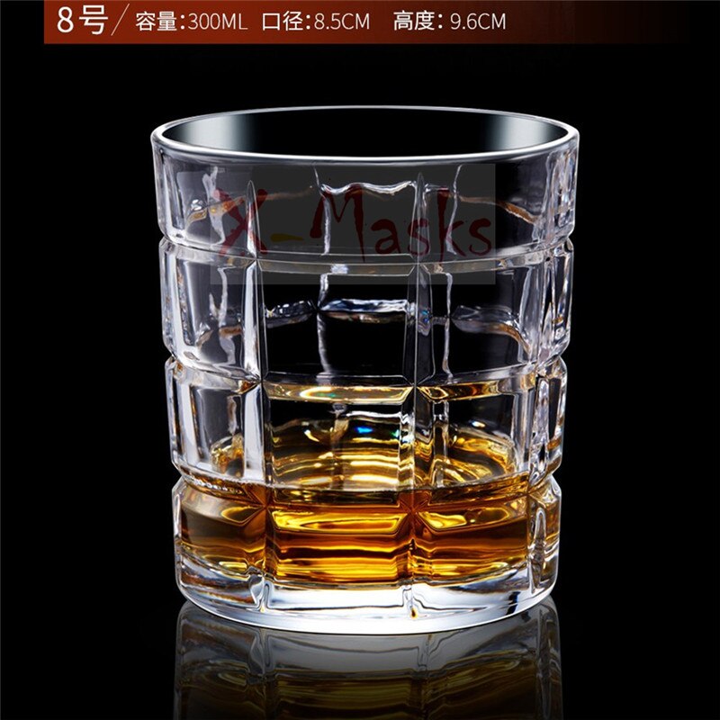 Beer Mug Crystal Glass cup Whisky glasses tazas garrafa vasos vidrio bardak copas vino copas cristal szklanki vodka bicchieri: 8