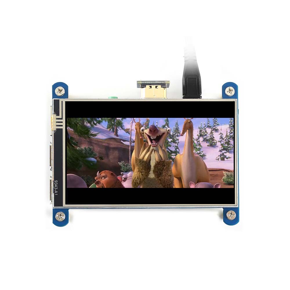 4inch Resistive Touch Screen IPS LCD (Type H) 480x800 HDMI interface for Raspberry Pi