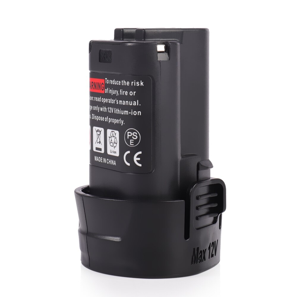Eleoption 10.8V 3000Mah Lithium Batterij Voor Makita BL1013 TD090D TD090DW LCT203W LCT204 194550-6 &amp; 2000Mah