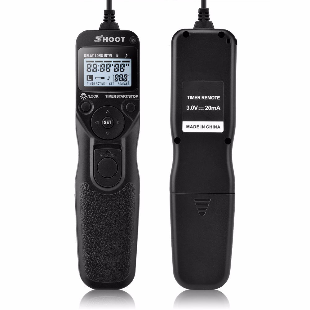 SCHIETEN RM-VPR1 Selfie LCD Timer Afstandsbediening Ontspanknop Kabel Voor Sony Alpha A7 A7R A5000 A6000 A58 A7R II A7II NEX-3N