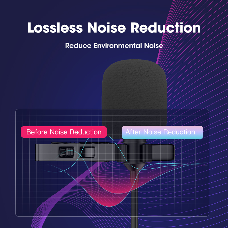 3.5mm Mini Microphone With Monitor Earphones For Tiktok Lavalier Lapel Clip Portable Mic Hands Free Audio Mic