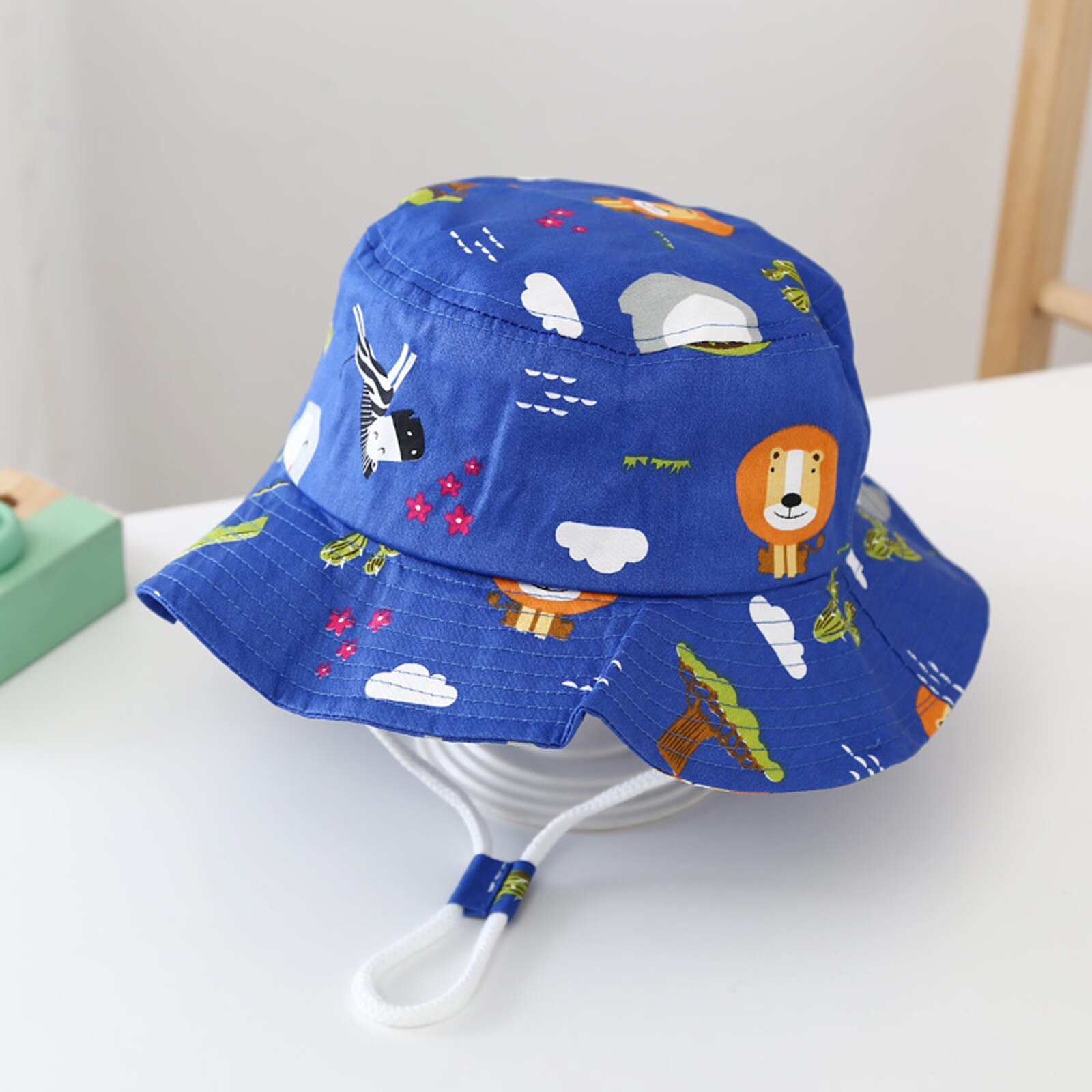 Chapeau de soleil pour bébé de 2 à 6 ans, seau d'été pour enfants, garçons et filles, avec mentonnière réglable, Panama, casquette de pêcheur Hip Hop: K