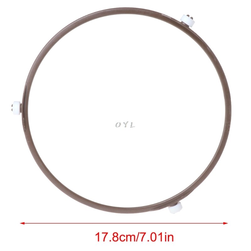 Piezas durables para horno microondas bandeja giratoria redonda soporte de placa de vidrio 6,57 ''accesorio interno para electrodomésticos de cocina