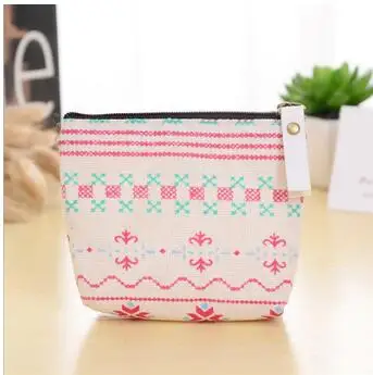 Vrouwen Canvas Portemonnee Card Key Mini Portemonnees Pouch Meisje Kids Kinderen Leuke Kleine Rits Portemonnee Kaarthouder Portemonnee bag Case: 18