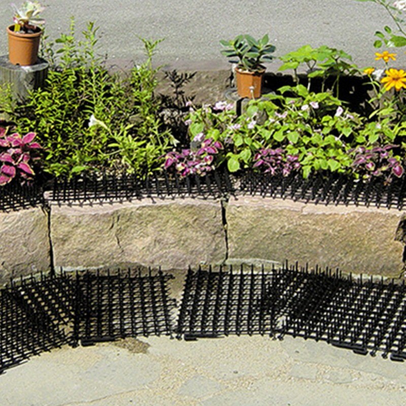 Tapis répulsif pour chat pointu avec pointe Portable ménage Anti-chat chien fournitures de jardin en plein air outil de Protection des légumes