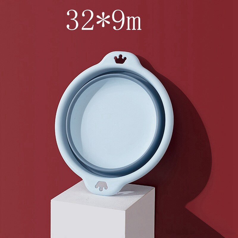 Huishoudelijke Inklapbare Wastafel Multi-Size Draagbare Milieuvriendelijke Plastic Wastafel Badkamer Toiletartikelen: 2