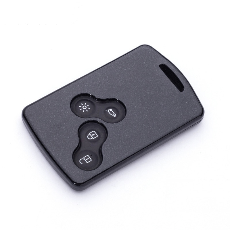 4 buttons car key case cover For Renault Duster Captur Clio Logan Megane 1 2 3 Koleos Scenic cover keys accessories