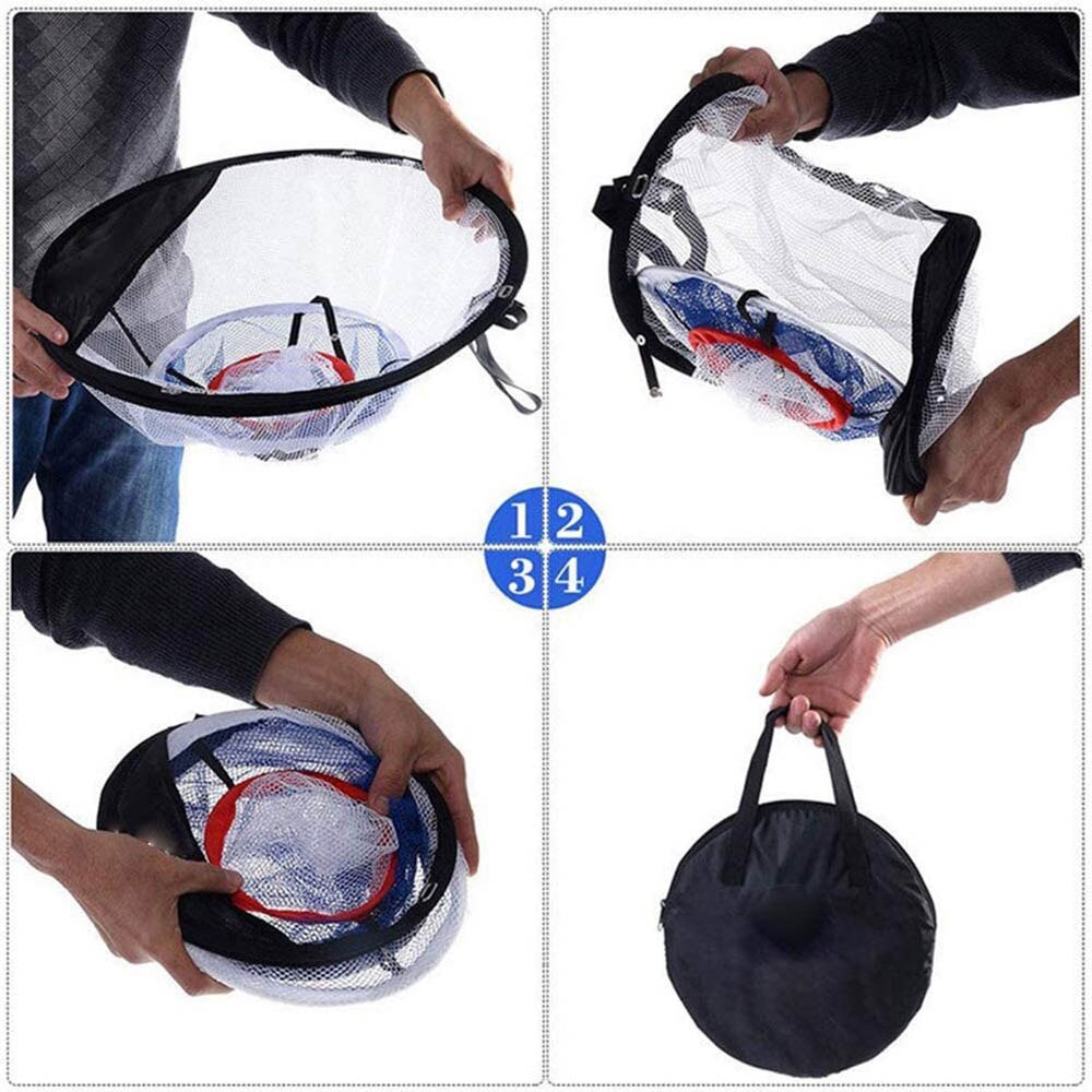 Pitching Practice Training Outdoor Golf Chipping Pop-up Golf three circle cut net outdoor golf cut ball practice training net