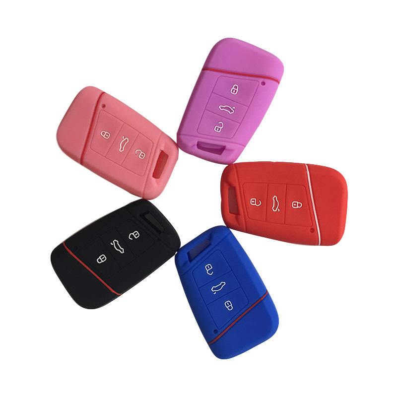 Car Key Cover Case For Volkswagen Passat B8 Tiguan MK2 Magotan Passat Cc For Vw Key Case Skoda Superb A7 Remote