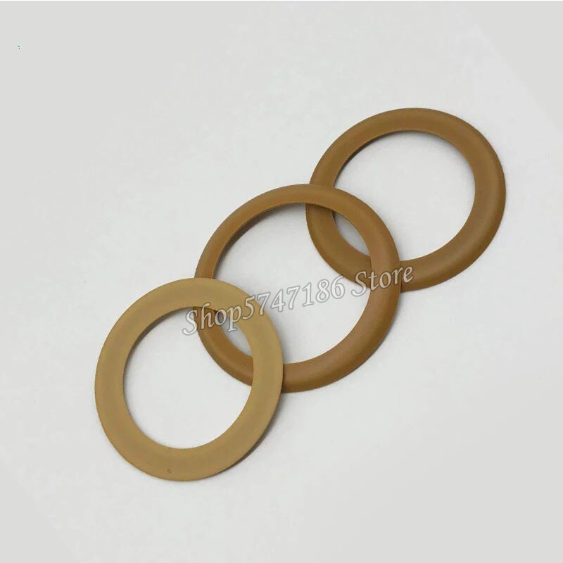 3Pcs Olie-Gratis Machine Luchtpomp Zuigerveer Compressor Accessoires Cilinder Staal Mouw Rubber Kom Ring