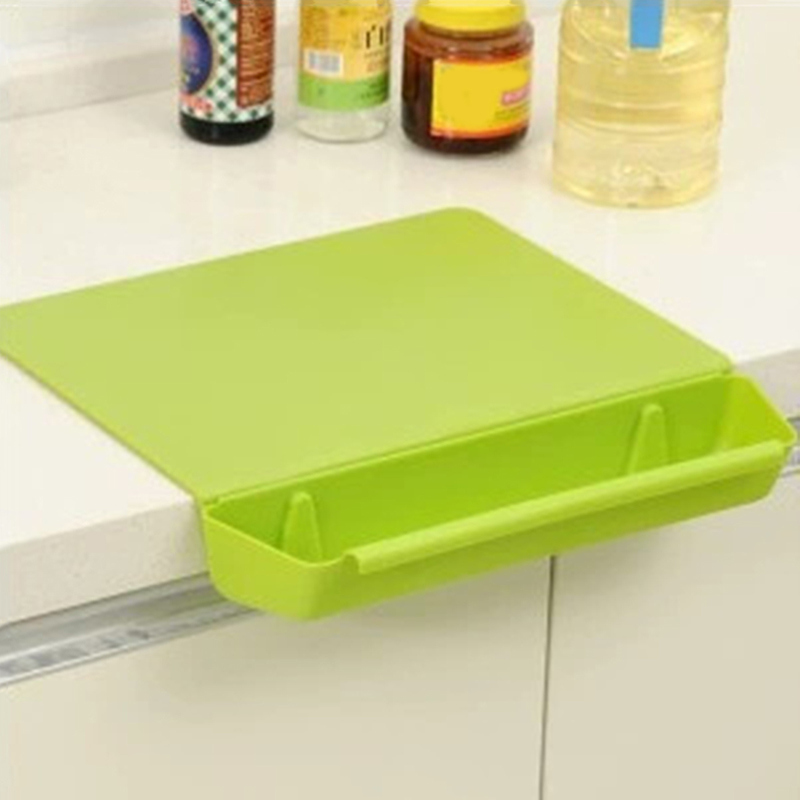 2-in-1 Cutting Board Kitchen Chopping Board With Container Cutting Board With Slot Cutting Vegetable Meat Tools Kitchen Stuff