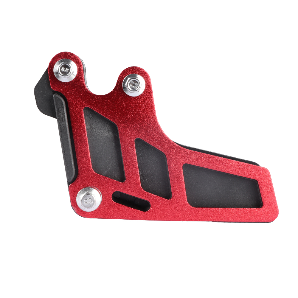 Protector de guía de cadena de motocicleta, accesorios de repuesto universales para Motocross, KAYO T2 T4 T6 X6 Dirt Pit Bike 420 428 520: Rojo