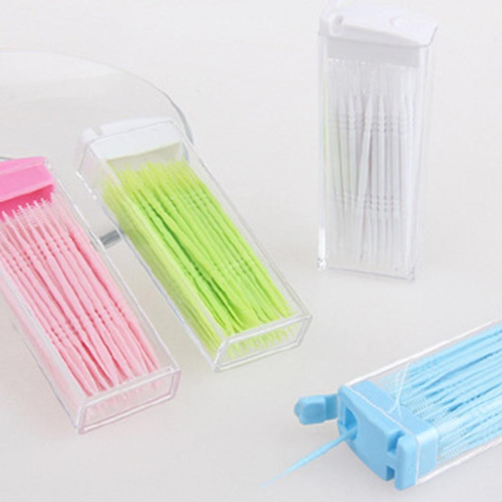 Wykałaczki bezzapachowe 50 patyczki przenośne mini patyczki robić zębów czyszczenie jamy ustnej jednorazowe wykałaczki podróżne