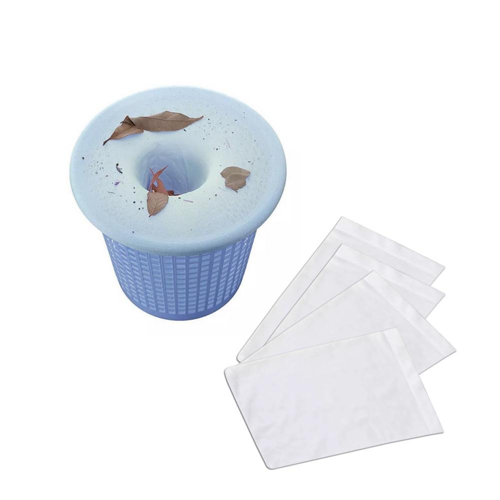 Sac filtre de remplacement de piscine avec panier de rangement Portable élastique piscine écumeur chaussettes aspirateur sous-marin pour piscine