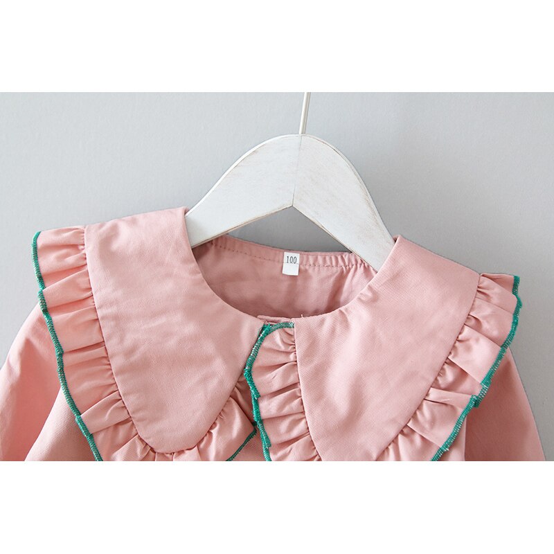 Humor Bear 2022 autunno bambini inverno manica manica bavero bavero cappotto capispalla giacca bambino bambino per 1-5 anni