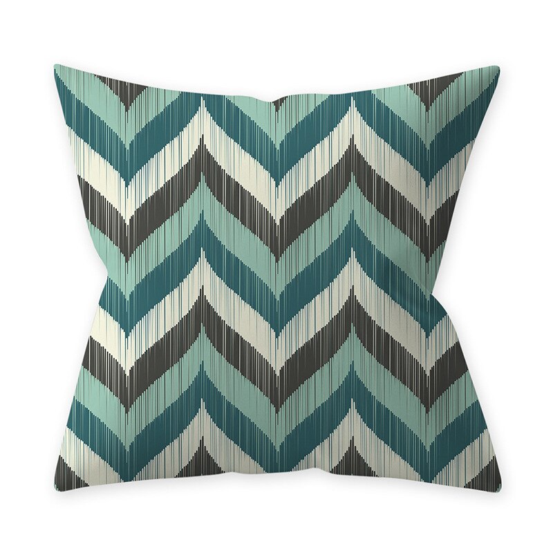 Housse de coussin bleu canard sarcelle 45*45 Cm | Couverture d'oreillers et de canapé, décoration de maison, décor de voiture, bleu canard sarcelle, peau de pêche