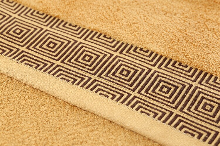 Zhuo mo blødt bambusfibre ansigt håndklæde til voksne tykt badeværelse superabsorberende håndklæde 34 x 74cm håndklæde